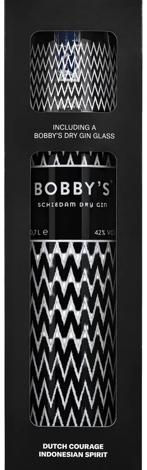 Bobby's Dry met glas