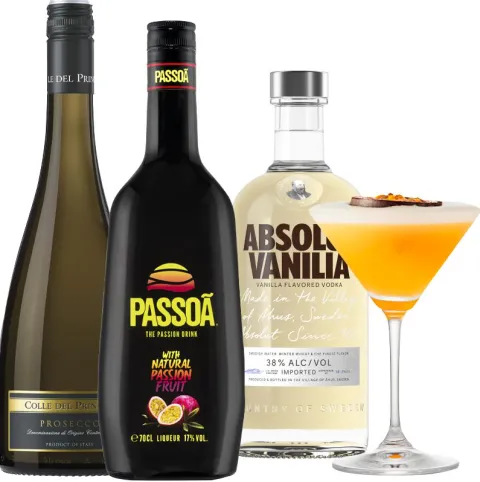 Cocktailpakket Pornstar Martini