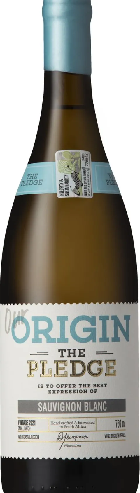 The Pledge Our Origin Sauvignon Blanc